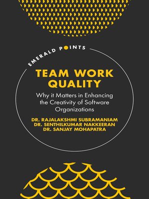 cover image of Team Work Quality